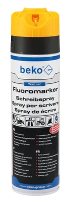 Produktbild von TecLine Fluoromarker Schreibspray 500 ml LEUCHTORANGE  DE/IT/FR