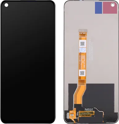 Image de Clappio, écran LCD + écran tactile Unité d'affichage Pièce de rechange pour Realme Narzo 50, Noir