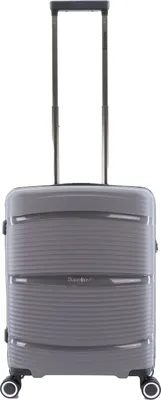 Produktbild von Flexibles Saxoline Handgepäck Hartschalen Koffer Leichte Trolley Grau Bowatex