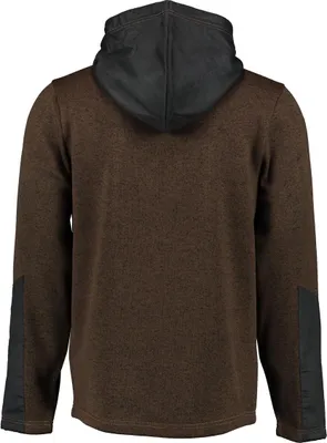 Produktbild von Jagdpullover Fleecepullover Strickfleece Freizeitpullover , Größe:50/M, Farbe:Dunkelbraun