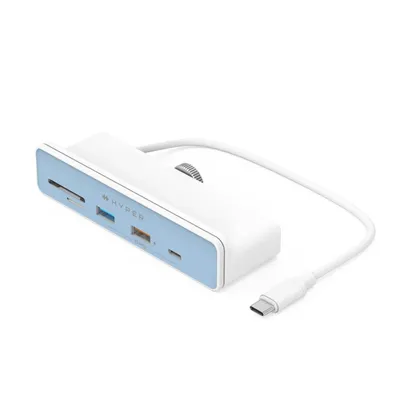 Produktbild von Hyper Drive 6-in-1 USB Type-C weiß Dockingstation