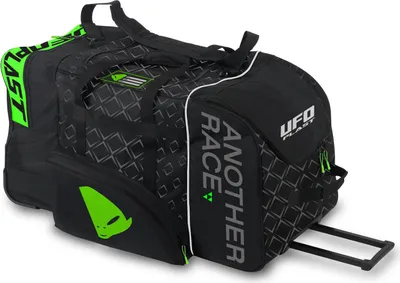 Zdjęcie produktu dla Wymiary wózka UFO PLAST (szer. x wys. x gł.): 96 x 49 x 45 cm czarny / zielony