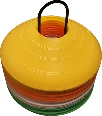 Produktbild von Charlsten Hütchen Kegel für Fußballtraining 20 Stück in 4 Farben