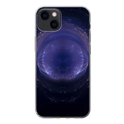 Produktbild von MuchoWow® Handyhülle Schutzhülle Hülle für iPhone 13 Licht - Abstrakt - Nacht Silikon Softcase Handy Hülle - Karteninhaber