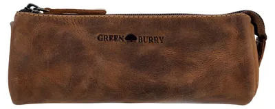 Produktbild von GREENBURRY Schlampermäppchen Vintage Pencil Case Brown braun