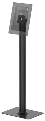 Productafbeelding van NEOMOUNTS Tabletstandaard - Draagvermogen: 3 kg, Afmetingen: 75x75 mm, Verstelbaar in hoogte/kantelbaar/draaibaar, Kleur: zwart