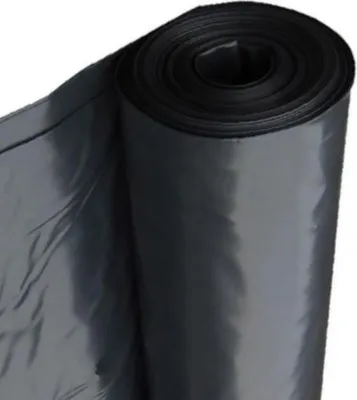 Produktbild von 10 Rollen Baufolie Typ150 schwarz je 2m x 50m