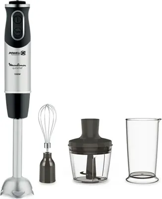 Produktbild von Moulinex PerfectMix+ DD6A5, Pürierstab, Pulsfunktion, 1000 W, Schwarz, Edelstahl