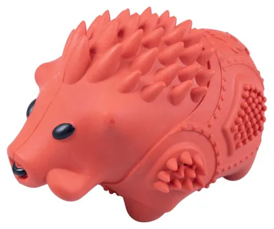 Produktbild von Duvo+ Hundespielzeug Griplay Stachelschwein rot, Maße: 13,5 x 9 x 9 cm