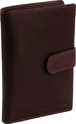 Image de The Chesterfield Brand Cuir étui pour carte d'identité étui pour carte de crédit Drake Card Holder Brown brun