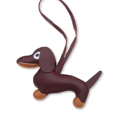 Produktbild von Dackelanhänger Taschenanhänger Dackel – Taschenanhänger Hund in Dackel-Stil