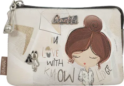 Produktbild von Anekke Geldbörse Sophia 3 Compartment Purse Multicolor creme