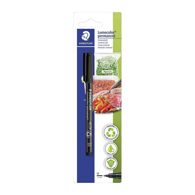 Zdjęcie produktu dla STAEDTLER Folienstift Lumo M perm schwarz Blsiter Küche