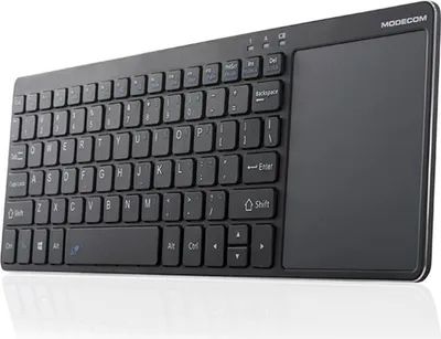 Image de Modecom MC-TPK1 clavier RF sans fil QWERTY anglais noir