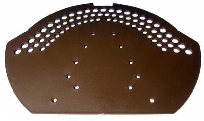 Produktbild von First-Endscheibe Pvc Braun / Pack a 2 Stück
