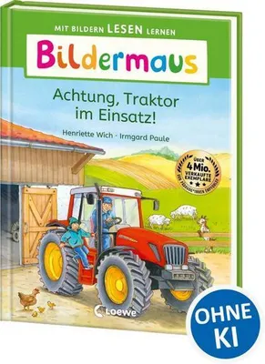 Produktbild von Bildermaus - Achtung, Traktor im Einsatz!