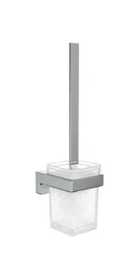 Immagine prodotto di emco cue garniture de brosse chromée avec verre cristal, modèle mural, 321500100, 321500100