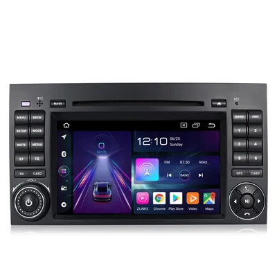 Zdjęcie produktu dla Radio Android z CD DAB+ dla Mercedes W245 Sprinter 906 W639 VW Crafter Navi Carplay GPS Bluetooth 4G LTE RDS WiFi 64GB