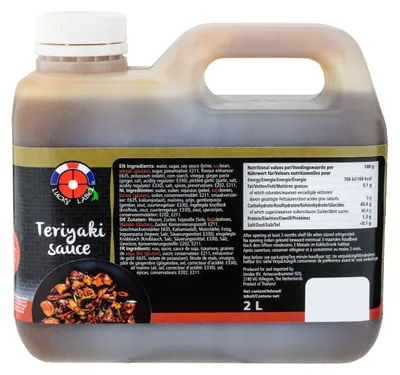Produktbild von Lucky Label Teriyaki Sauce 2000g – Würzige japanische Marinade & Dip-Sauce