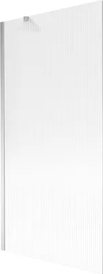 Immagine prodotto di Mexen Next paravento vasca da bagno 1 anta 90 x 150 cm, rigato, cromo - 895-090-000-00-09-01
