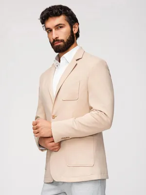 Produktbild von OMBRE Blazer Slim Fit Quintessence Modern M165 beige L