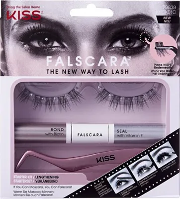 Immagine prodotto di Kiss My Face - Falscara Eyelash Starter Kit - Kit per applicare le ciglia finte