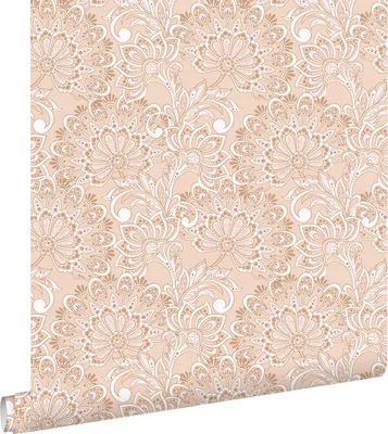 Obrázek produktu pro ESTAhome tapeta květinový vzor béžová 50 x 900 cm
