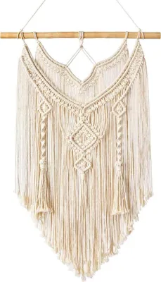 Produktbild von Makramee Wandbehang Wandteppich Wanddekoration Boho Chic Bohemian Woven House Dekoration