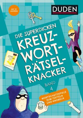 Produktbild von Die superdicken Kreuzworträtselknacker - ab 12 Jahren (Band 4)