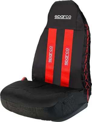Produktbild von SPARCO Sitzschonbezug Universal Polyester Rot Sitzbezug