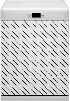 Produktbild von Dekorative Magnetmatte Küche Geschirrspüle 60x80 cm  Magnet für Spülmaschine  - Punkte