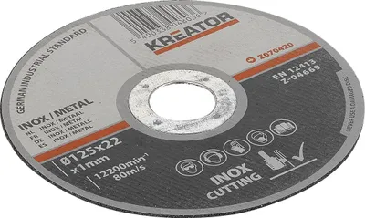 Immagine prodotto di Dischi da taglio - acciaio inox - Ø 115 x 1 mm - 6 pezzi