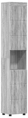 Obrázok produktu pre vidaXL Súprava kúpeľňových skriniek TULUM Grey Sonoma 37 x 31,5 x 203 cm