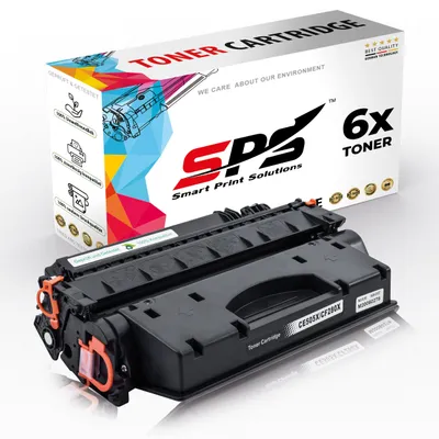 Produktbild von 6x Toner 80X CF280X Schwarz Kompatibel für HP Laserjet Pro 400 MFP M425DW