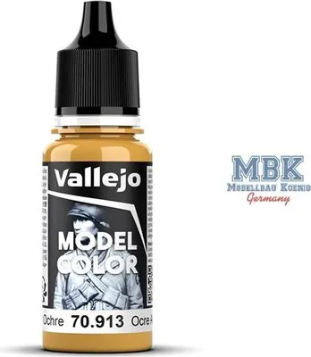 Productafbeelding van Vallejo 70.913, Okergeel, Acrylverf, Dicht, 17 ml, 1 stuk