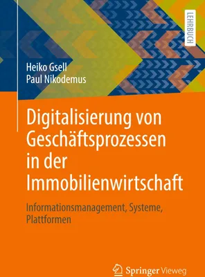 Produktbild von Digitalisierung von Geschäftsprozessen in der Immobilienwirtschaft