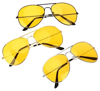 Produktbild von Nachtfahrbrille Nachtsichtbrille Nachtbrille Kontrastbrille Sonnenbrille Auto.Rahmenfarbe:Schwarz