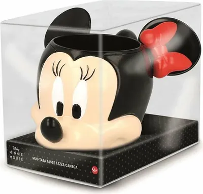 Immagine prodotto di Kubek 3D Disney Minnie Mouse STOR - Oryginalny, Ergonomiczny, Idealny do Domu i Biura