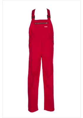 Produktbild von Planam BW 290 Latzhose mittelrot Gr. 60, 0123060