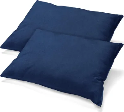 Zdjęcie produktu dla Zestaw dwóch poszewek Classic Line, rozmiar 40x60, ciemnoniebieskie, bawełna dżersejowa