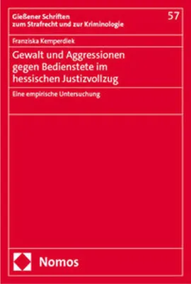 Image de Gewalt und Aggressionen gegen Bedienstete im hessischen Justizvollzug
