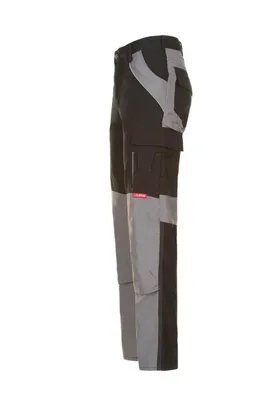 Produktbild von Arbeitshose Bundhose Plaline schwarz/zink Größe 58