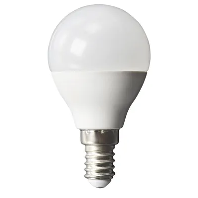 Obrázek produktu pro Kapková LED žárovka McShine, E14, 6W, 480lm, 160°, 3000K, teplá bílá, Ø45x78mm