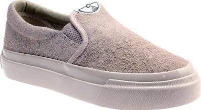 Produktbild von Stepney Workers Club Damen Lister Hairy Wildleder Creme Turnschuhe Größe: 36