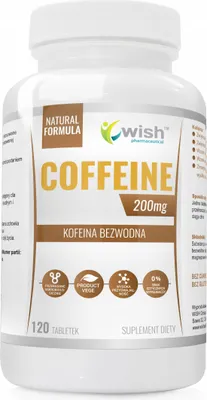 Immagine prodotto di WISH Caffeina 200 mg Concentrazione e Memoria Compresse
