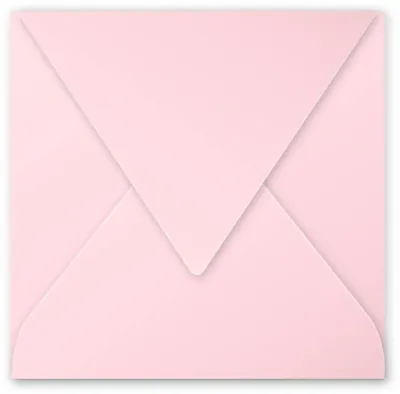 Productafbeelding van Vierkante enveloppen, 120 gram, 165x165 mm, roze, Clairefontaine 5343C