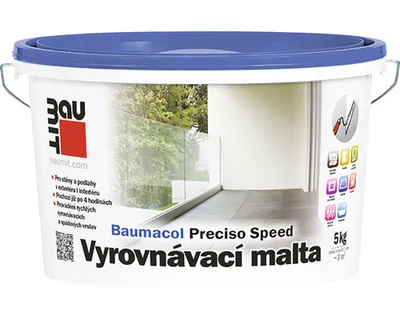 Obrázek produktu pro Rychletuhnoucí mrazuvzdorná vyrovnávací malta Baumit Precisio Speed 5kg