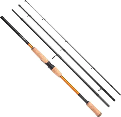 Image de SHIMANO STC AX Travel Spinning, 2,4m, 7,87ft, 14-42g, 4 pièces, canne à pêche de voyage, Medium Heavy, STCAXSPIN24MH
