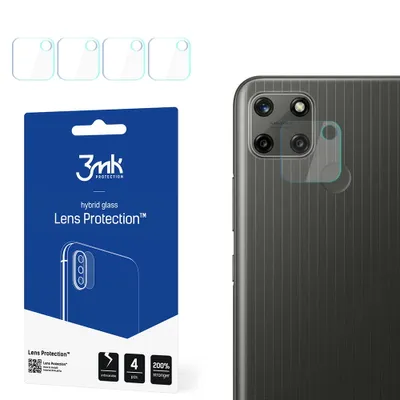 Produktbild von 3mk Hybridglas Lens Protection für Realme C25Y Kamera Objektiv Kameralinse 0,16mm 6H (4 Stück)