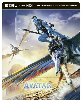 Produktbild von Avatar - Der Weg des Wassers - Steelbook 4K Ultra HD (2 Blu-Ray + Blu-Ray Ultra HD 4K)